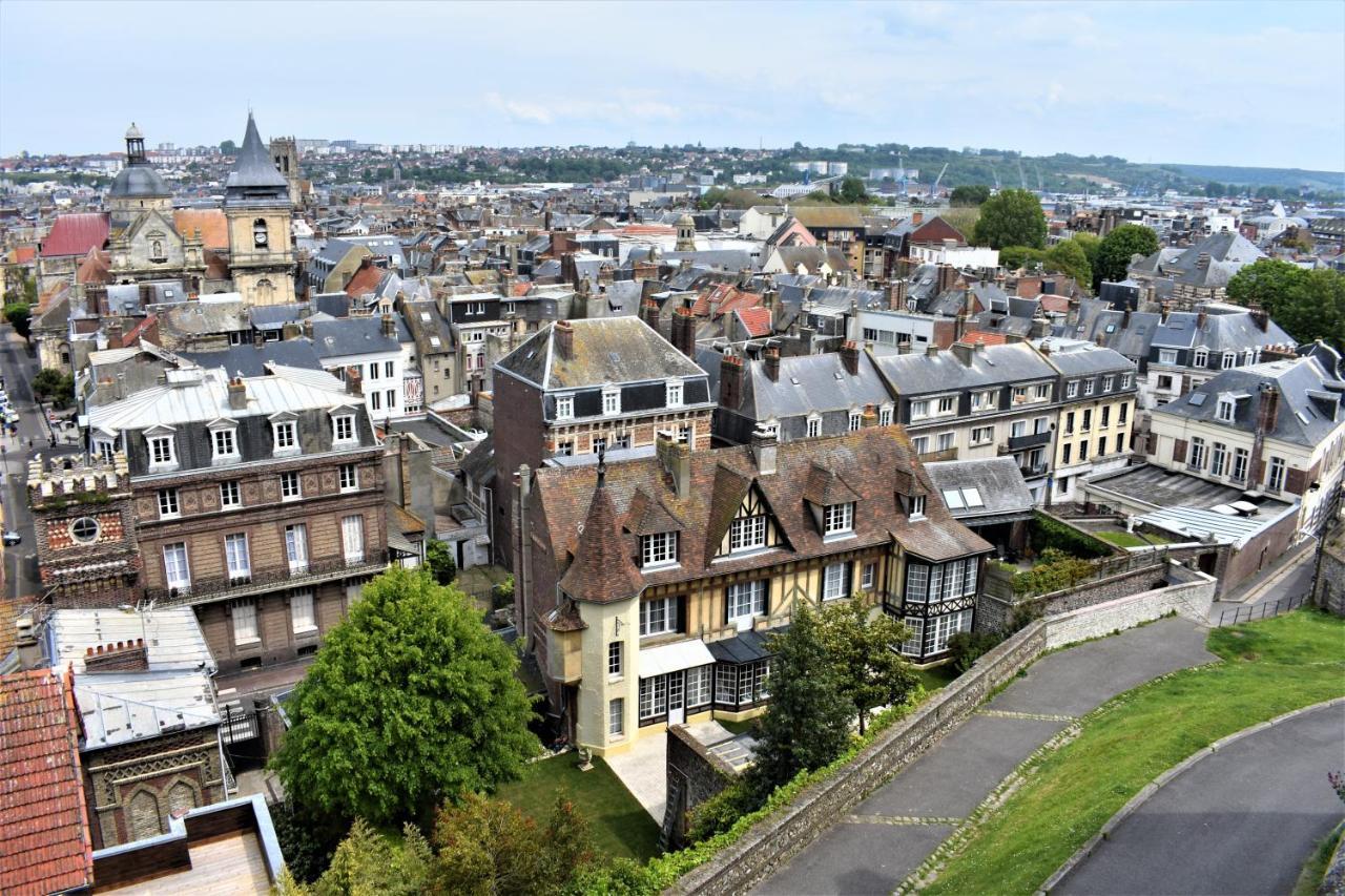 Villa Castel Chambres D'Hotes B&B Dieppe Bagian luar foto