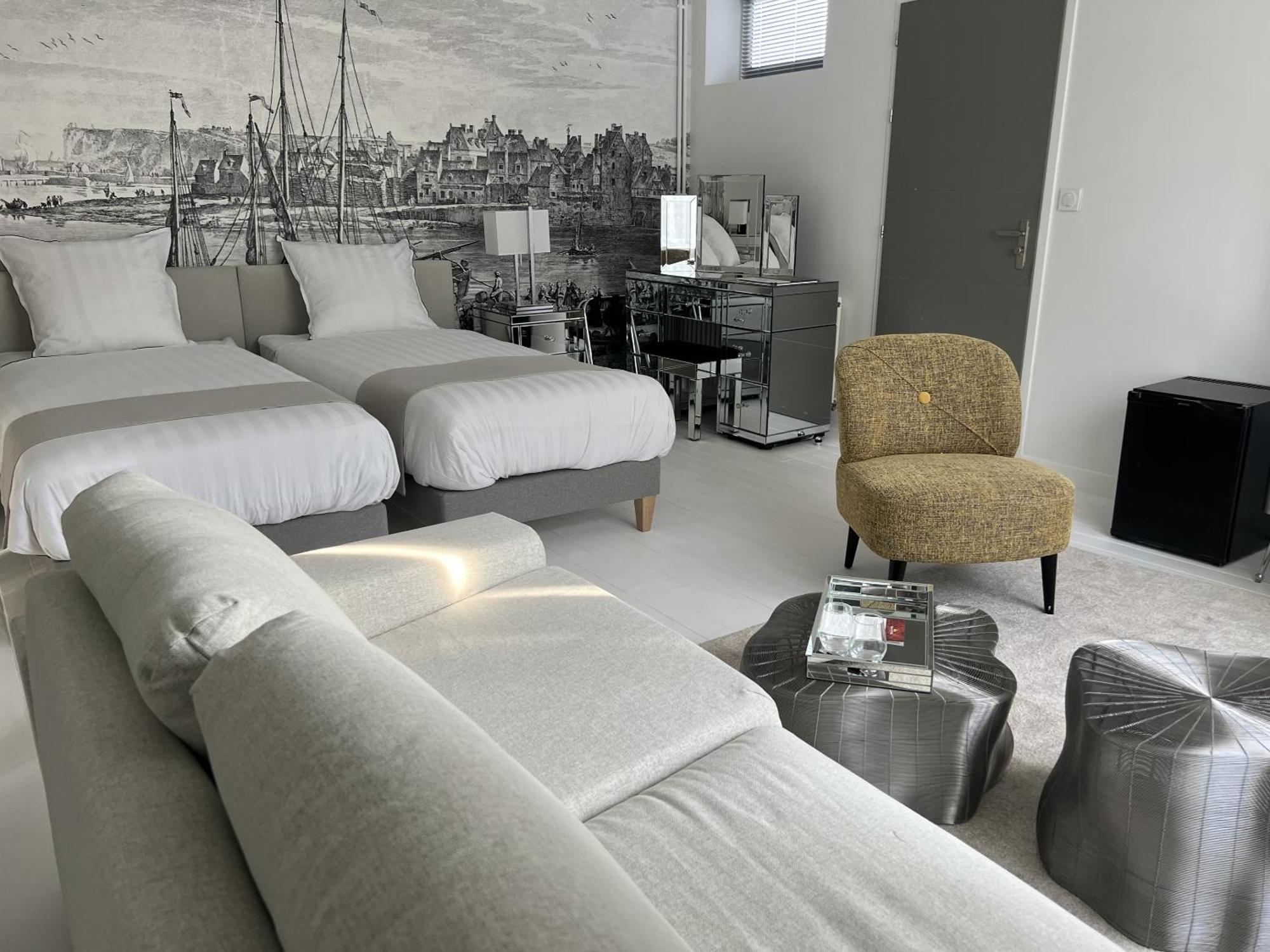 Villa Castel Chambres D'Hotes B&B Dieppe Ruang foto